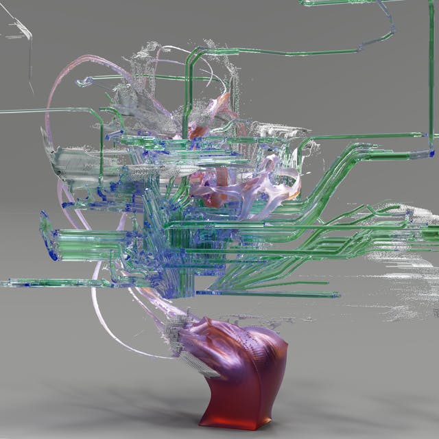 Illustrative image An artist’s illustration of artificial intelligence used in Accordemy®'s training on Unconscious Bias