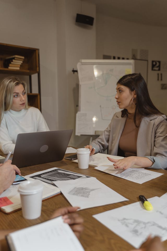 A Women Working Together
