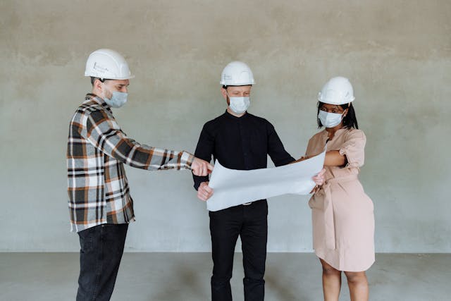 Illustrative image Man in Black and Brown Plaid Dress used in Accordemy®'s training on Advanced Construction Project Execution