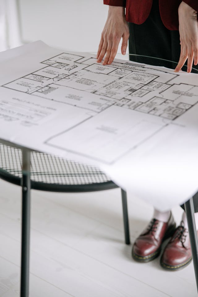 Illustrative image A Person Holding a Blueprint used in Accordemy®'s training on Rural Enterprise Development