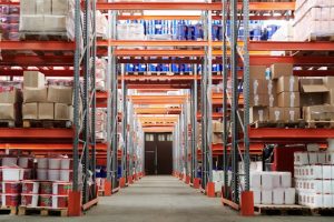 Illustrative image Warehouse with Concrete Floors used in Accordemy®'s training on Supply Chain Management
